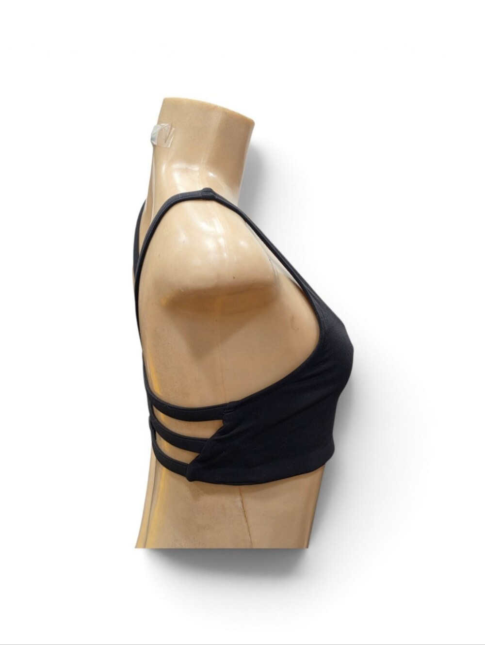 Vuori Yosemite Sports Bra Black Women Extra Small XS Strappy Activewear VW104 - Picture 4 of 15